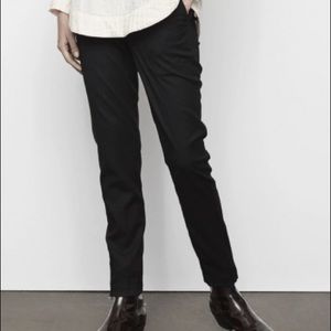 Rabens Saloner Black Satin Feel Dress Pant XL